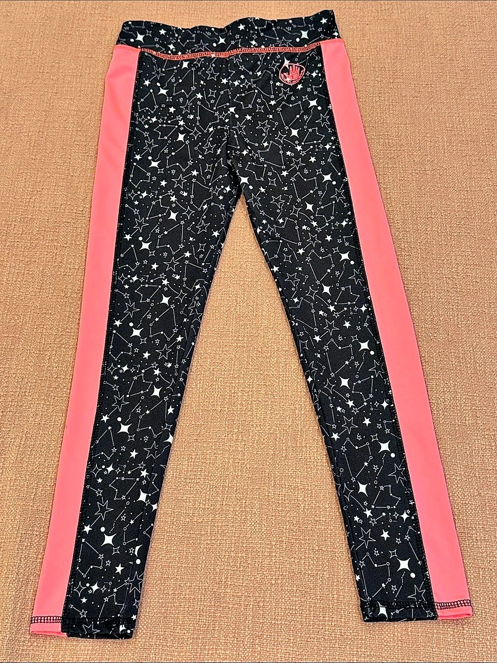 Body Glove Star Print Athletic Leggings Size 7